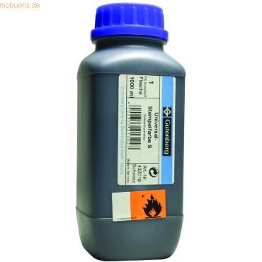 Stempelfarbe Universal S 1l schwarz-0