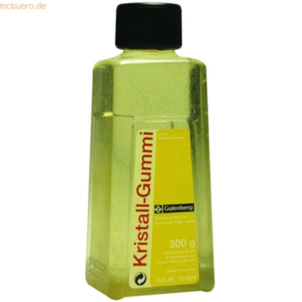 Kristall-Gummi Nachfüllpack 300g (Flasche)