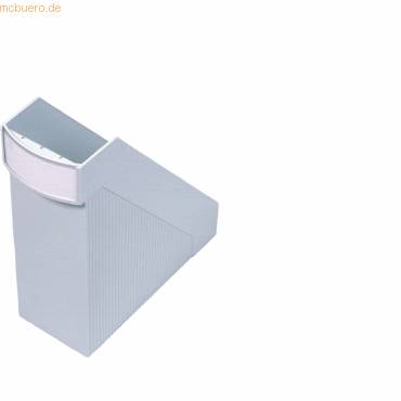 Stehsammler Linear 10x27x29cm lichtgrau-0