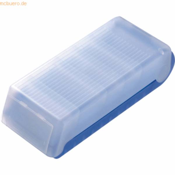 helit Lernkartei "the beebox", A8, blau-transluzent