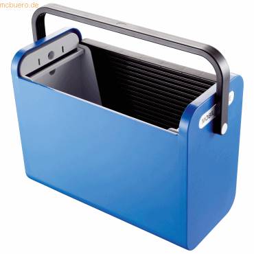 Hängebox DIN A4 max. 25Mappen PS blau-1