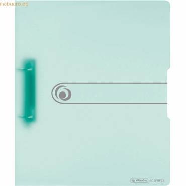 Ringbuch PP A4 2 Ringe 25mm mint transparent to go