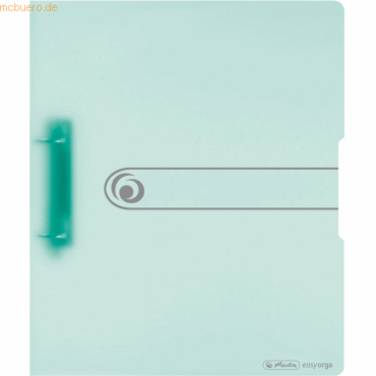Ringbuch PP A4 2 Ringe 25mm mint transparent to go