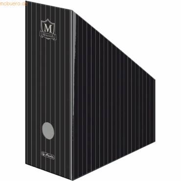 Stehsammler A4-C4 Wellpappe breit schwarz Montana IV-0