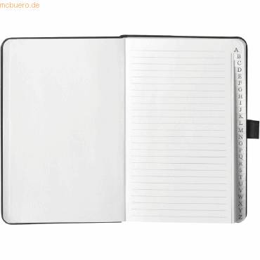 Adressbuch A6 Classic schwarz-1