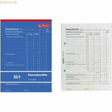 Kassenberichts-Block A5 501 50 Blatt-0