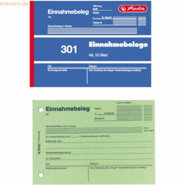 PELIKAN - Einnahmebeleg Formularbuch 1 St. - Bürokleinmaterial - A6