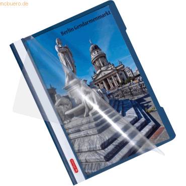 Sichthefter PP A4 Quality blau-1