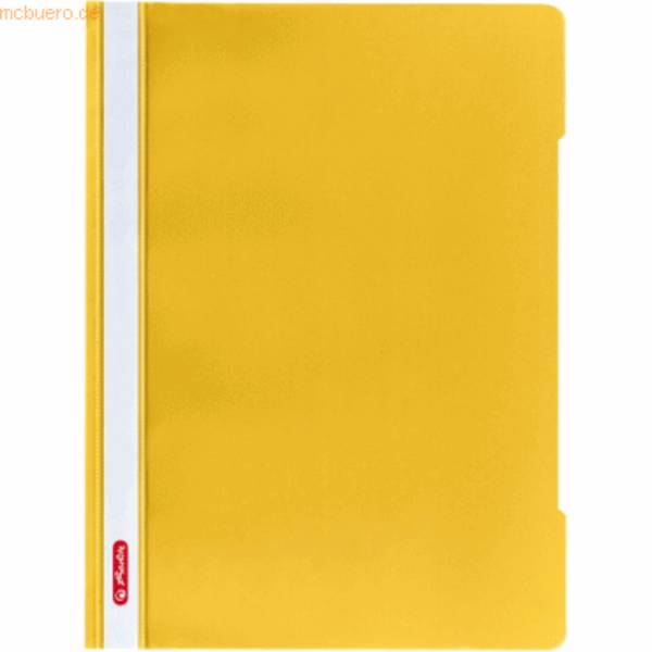 Sichthefter PP A4 Quality gelb