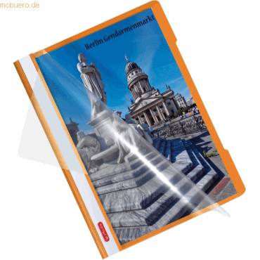 Sichthefter PP A4 Quality orange-1