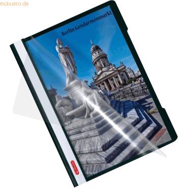 Sichthefter PP A4 Quality schwarz-1
