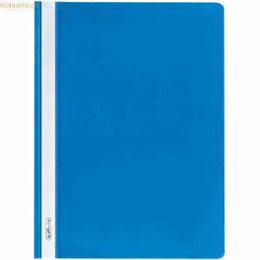 Sichthefter PP A4 hellblau