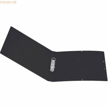 Ringhefter A4 Karton schwarz-1