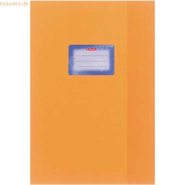 Heftumschlag A5 PP Bast orange-0