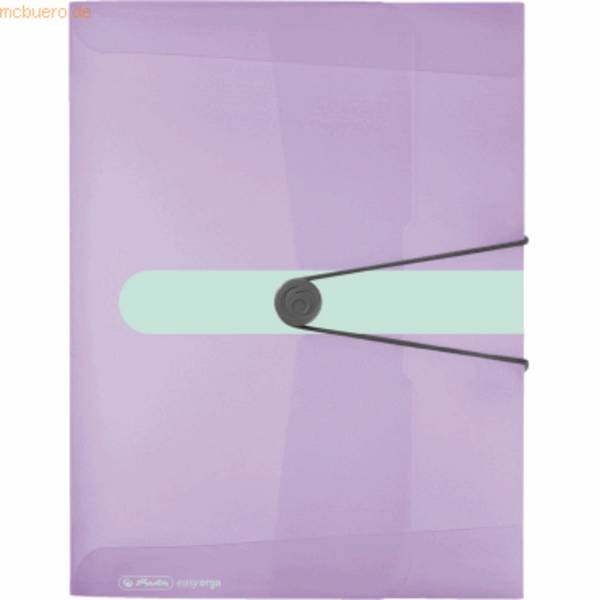 Sammelbox PP A4 flieder transparent to go