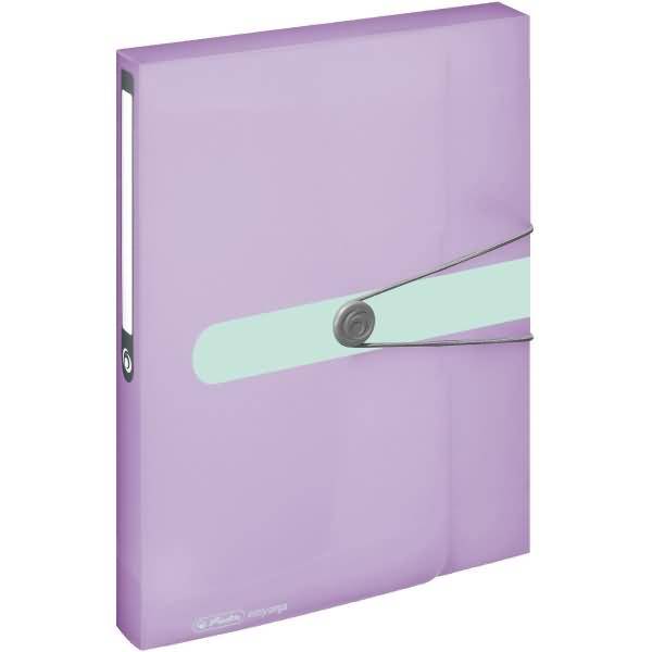 Sammelbox PP A4 flieder transparent to go-1