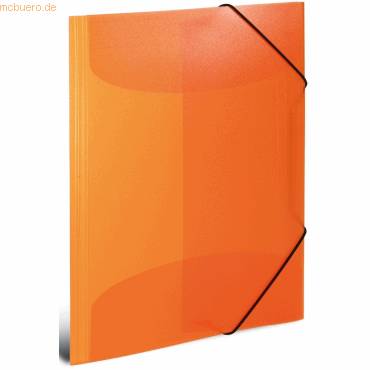 Sammelmappe A3 PP transluzent orange-0