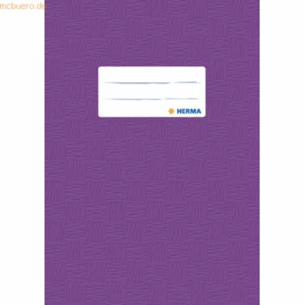 Heftschoner A5 PP violett gedeckt