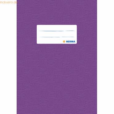 Heftschoner A5 PP violett gedeckt-0