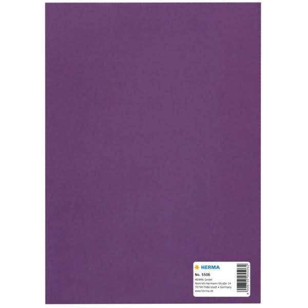 Heftschoner Papier A5 violett-1