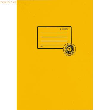 Heftschoner Papier A5 gelb-0