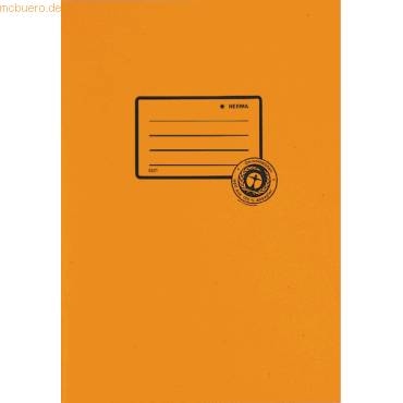 Heftschoner Papier A4 orange-0
