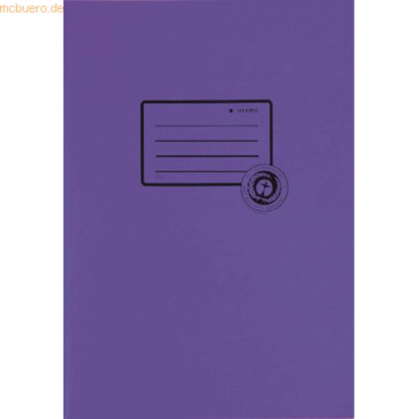 Heftschoner Papier A4 violett