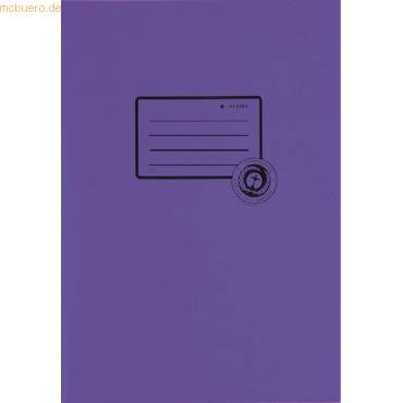 Heftschoner Papier A4 violett-0