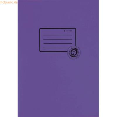 Heftschoner Papier A4 violett-0
