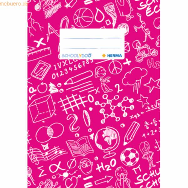 Heftschoner A5 Schoolydoo pink