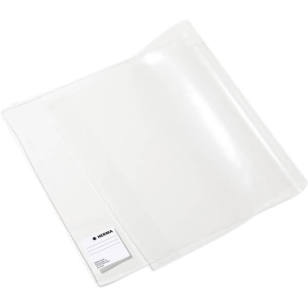 Buchschoner PP mit Lasche transparent 245 x 440mm-1
