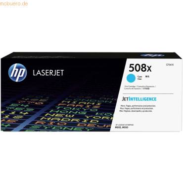 HP 508X Cyan Original LaserJet Tonerkartusche mit hoher Reichweite, 9500 Seiten, Cyan, 1 Stück(e)-0