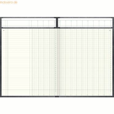 Spaltenbuch A4 mit Deckenband 13 Spalten 96 Blatt-1
