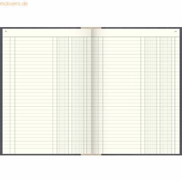 Spaltenbuch A4 2 Spalten 192 Blatt hellblau-1