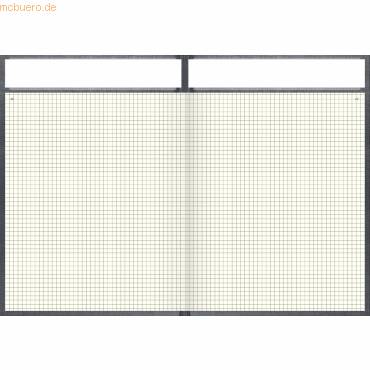 KÖNIG & EBHARDT Geschäftsbuch, DIN A4, kariert, 144 Blatt-1