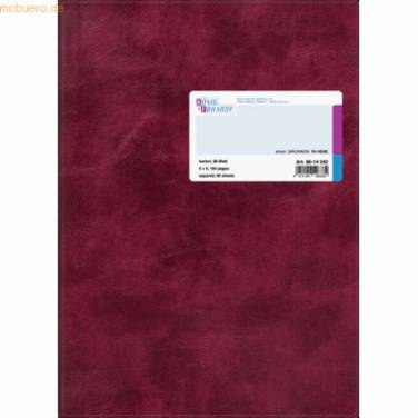 Geschäftsbuch A4 96 Blatt kariert flexibel