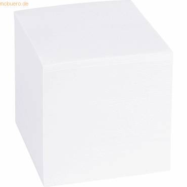 Zettelklotz 9x9x9cm weiß 750 Blatt-0