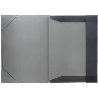 Eckspanner-Mappe A3 PP Standard schwarz