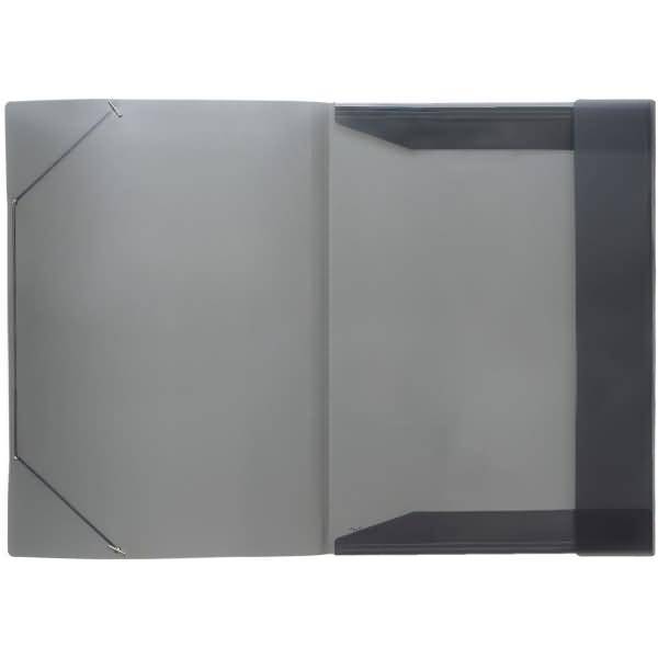 Eckspanner-Mappe A3 PP Standard schwarz-0