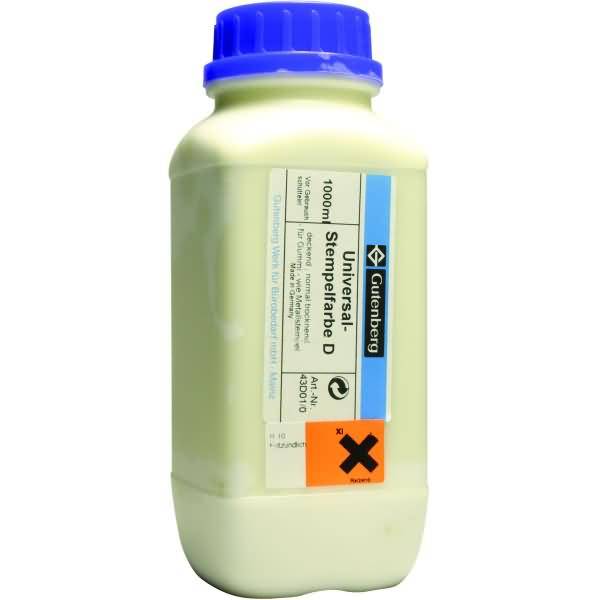 Stempelfarbe Universal D 1l gelb-0