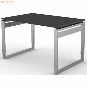 Schreibtisch StageOne Form 5 BxT 120x80cm anthrazit-0