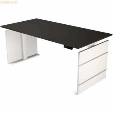 Sitz-/Stehtisch Move 3 BxT 180x80cm elektr. höhenverstellbar anthrazit