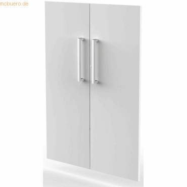 Vorbautüren Aveto 3OH Set Breite 760mm weiß-0