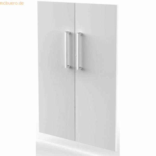 Vorbautüren Aveto 3OH Set Breite 760mm weiß