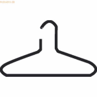 Kleiderbügel arte Durchmesser 9mm Aluminium-0