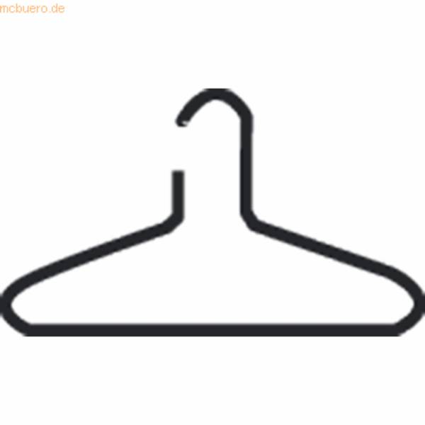 Kleiderbügel arte Durchmesser 9mm Aluminium
