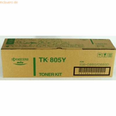 Toner Original Kyocera TK805Y gelb
