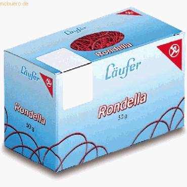 Gummibänder Rondella 150x10mm/100mm rot 50g-0
