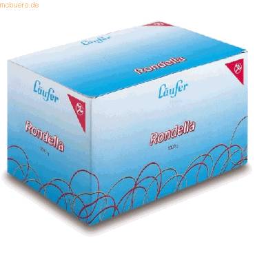 Gummibänder Rondella 200x17mm/125mm rot 1kg-0