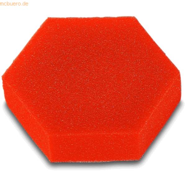 Ersatzschwamm für Anfeuchter 100mm orange